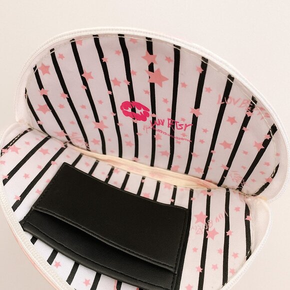 LUV BY BETSEY JOHNSON Cat Gingham Wristlet Bag - Picture 5 of 5